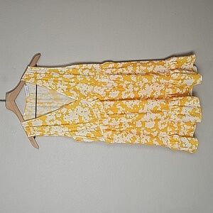 Ramy Brook Merida Floral Ruffle Accent Dress